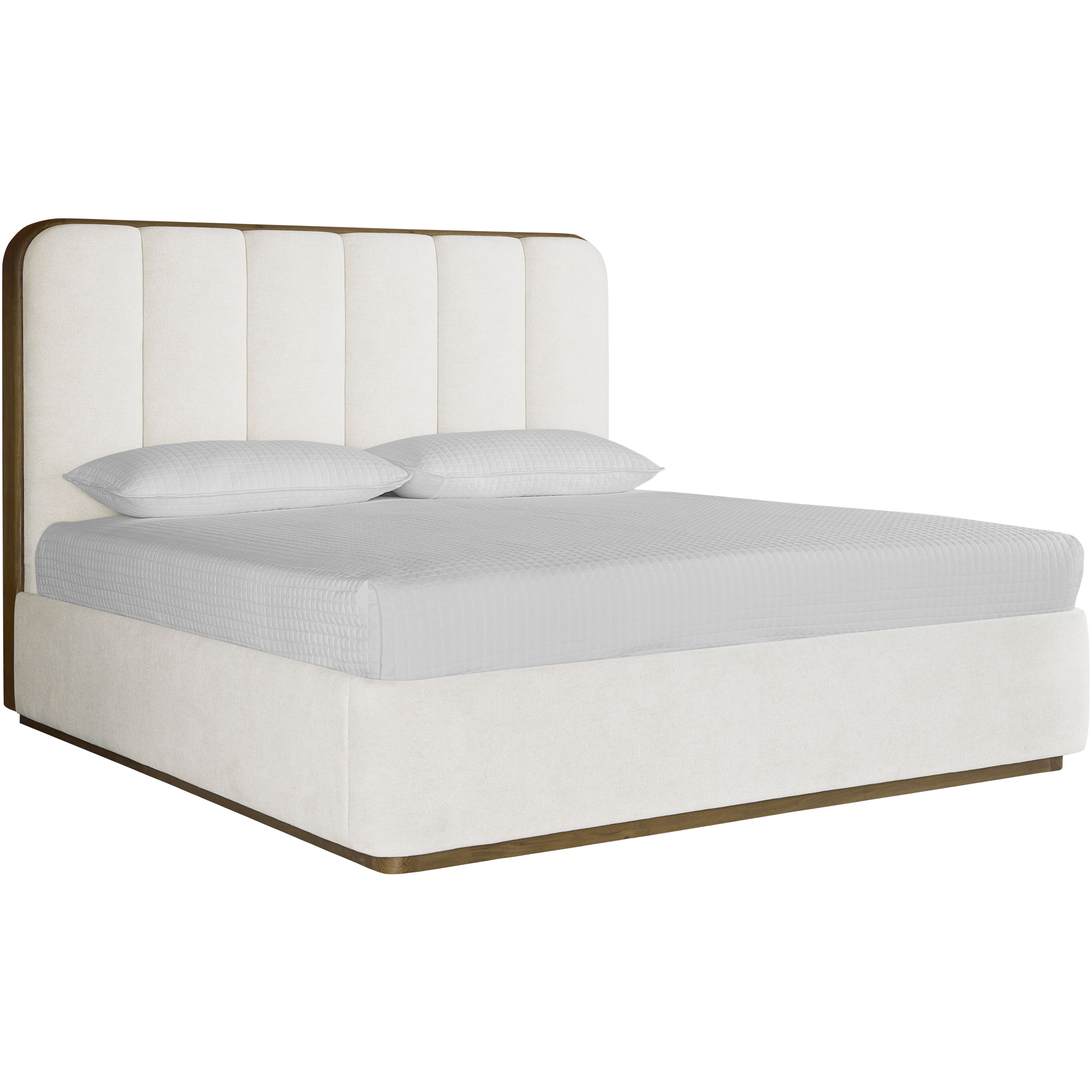 Jamille Eclipse White Bed, King